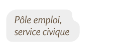 Pôle emploi service civique